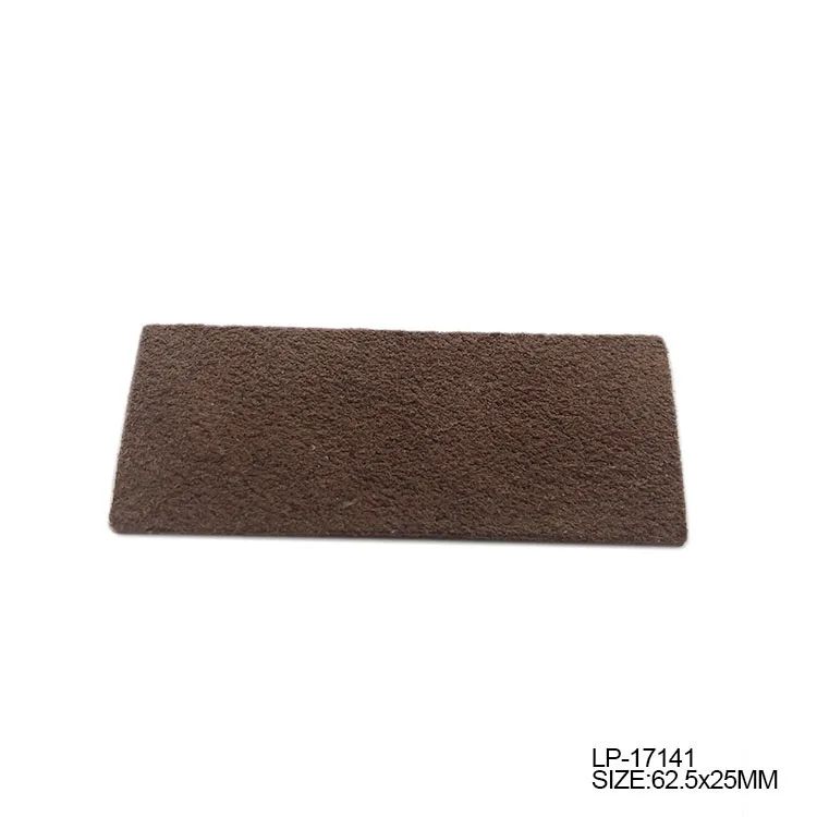 2019 High quality hot sale custom logo embossed leather patch labels for jeans /garment