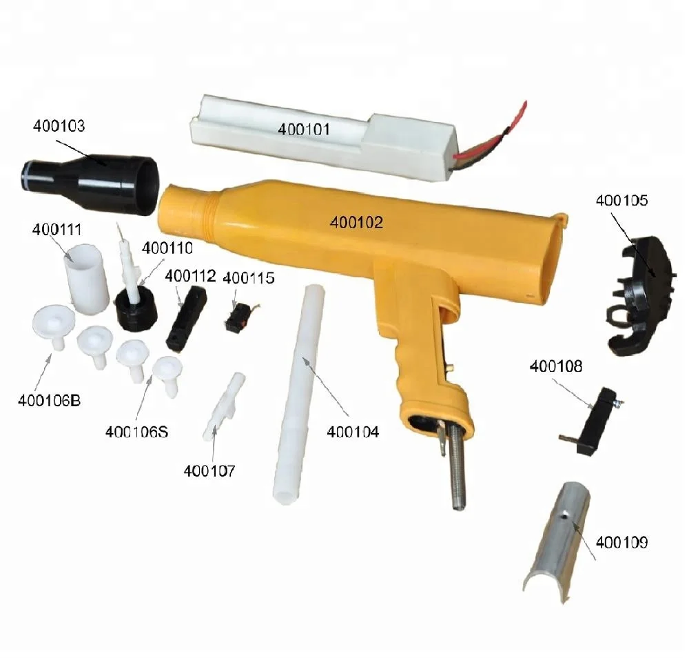Powder Coating Spray Gun 801 And 201 And Spare Parts - Buy Powder Spray ...