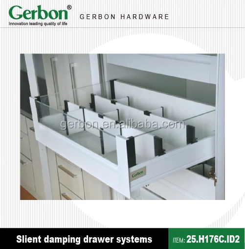 Silent Damping Kitchen Cabinet Drawer Systems Buy Cabinet Drawer