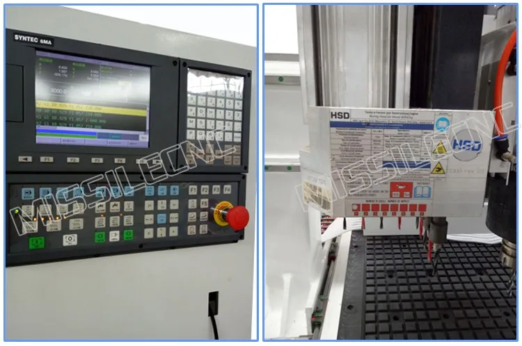 China auto loading furniture wood door cabinets making atc cnc wood machine with yaskawa servo motor