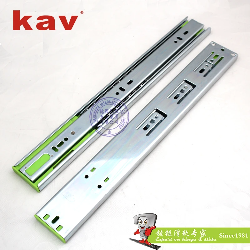 Kav Soft Closing Drawer Runners 45mm Wide Full Extension Kitchen Kav Soft Closing Drawer Runners 45mm Wide Full Extension Kitchen Cabinet Slide Channel