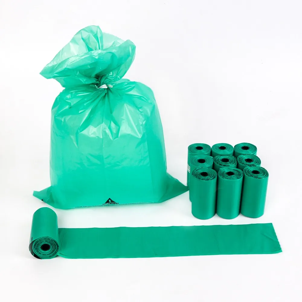 Custom Pet Doggie Dog Poop Bags,4800 Counts 320 Rolls Pink Blue Green