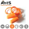 Industrial use soundproof disposable PU earplug with PVC cord