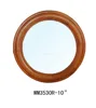 FSC decorative round wood frame Mirror