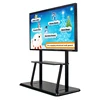 LCD 4K support oem skd classroom smart board IR infrared interactive whiteboard study students with computer