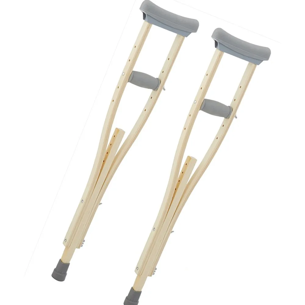 2018 Medical Equipment Comfortable Wooden Axillary Crutch Buy Crutch