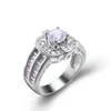 heavy cluster design sterling silver micro pave diamond engagement setting ring for boys