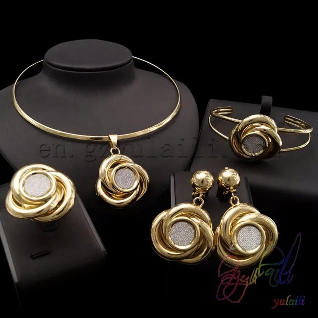 22k Gold Plated Jewelry Sets Bulk Purchasing site Arabic Gold