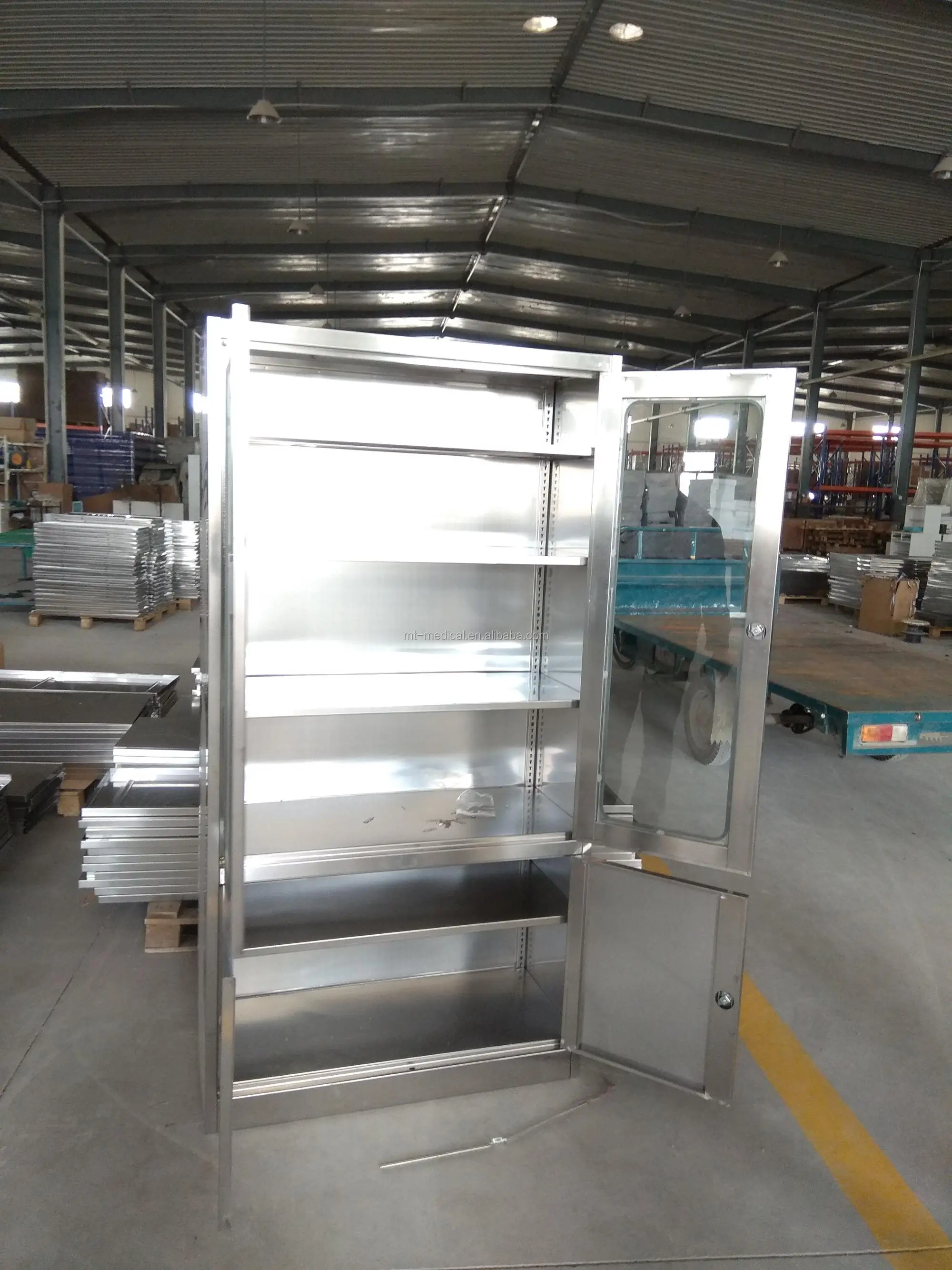 Hospital stainless steel instrument cabinet