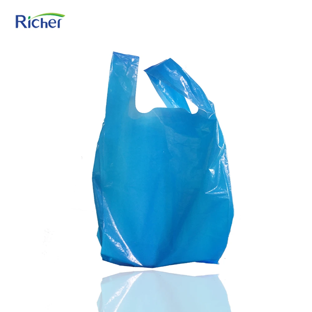 Supermarket Plastic Clear Bag Vest Handles T Shirt Ping Bags With Own Logo Packaging Supermarket Plastic Clear Bag Vest Handles T Shirt Ping Bags With Own Logo Packaging