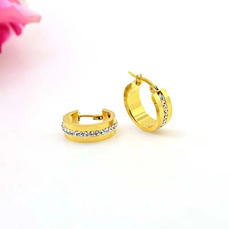 Alibaba Express China Gold Ear Tops Designs Crystal Earrings - Buy ...