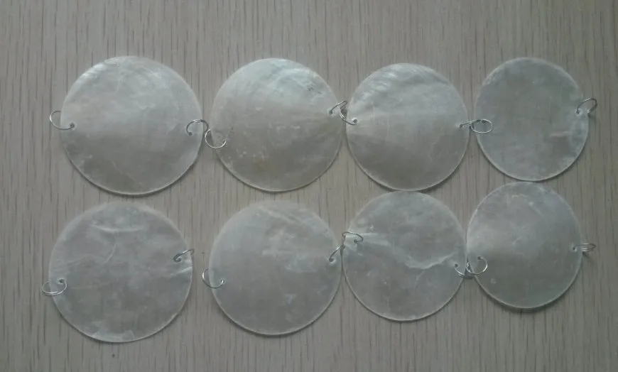 Runde Vorhang Dekor Grosshandel Capiz Schalen Buy Grosshandel