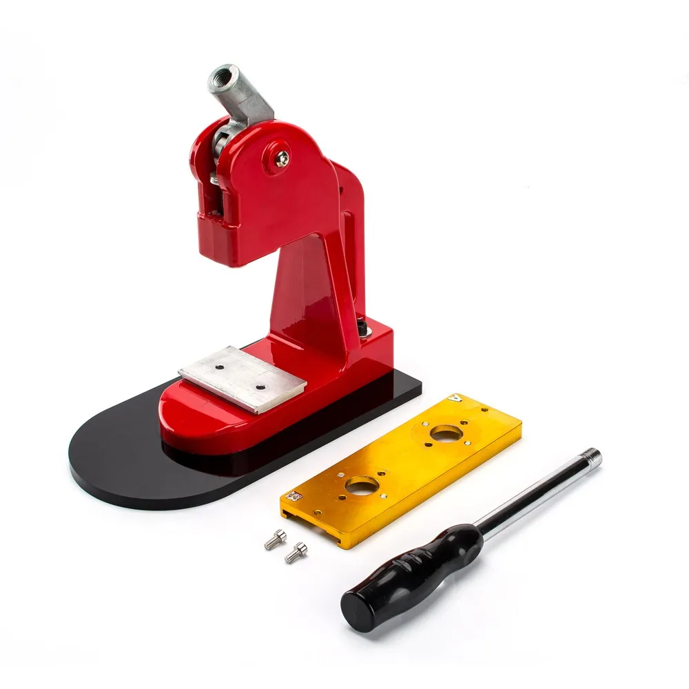 cheap 58mm manual round metal safety pin badge maker button badge