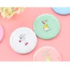 Wholesale promotion personalized rubber pocket mirror
