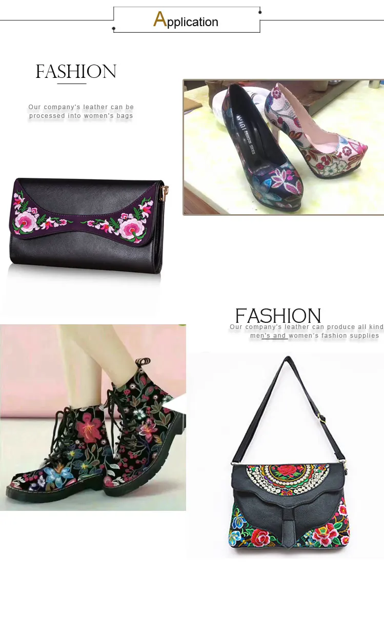 Latest Metallic Flower Printed 0.9MM Pu Artificial Leather For Bag/Shoe