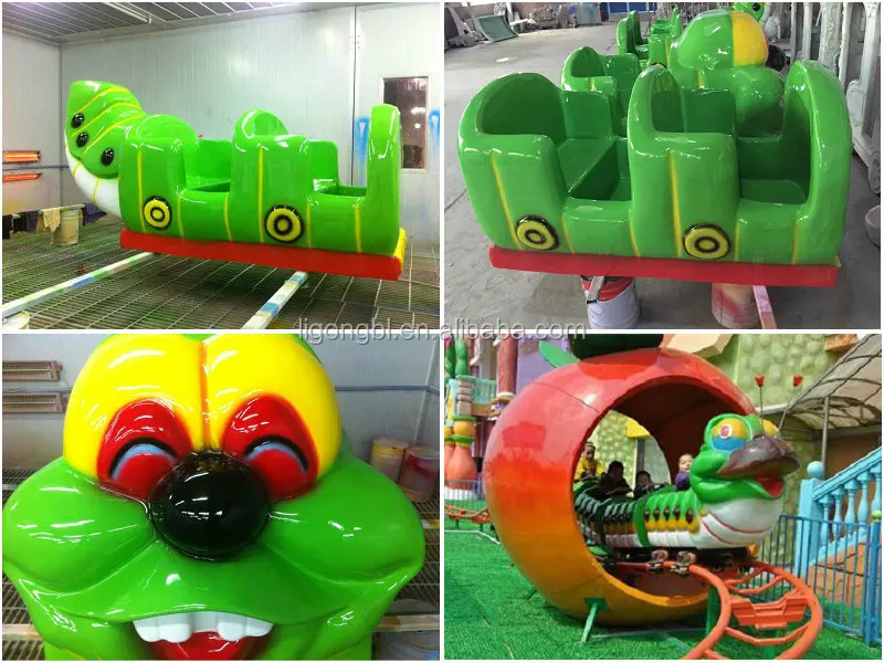 Caterpillar Happy Train Amusement Park Rides for Sale