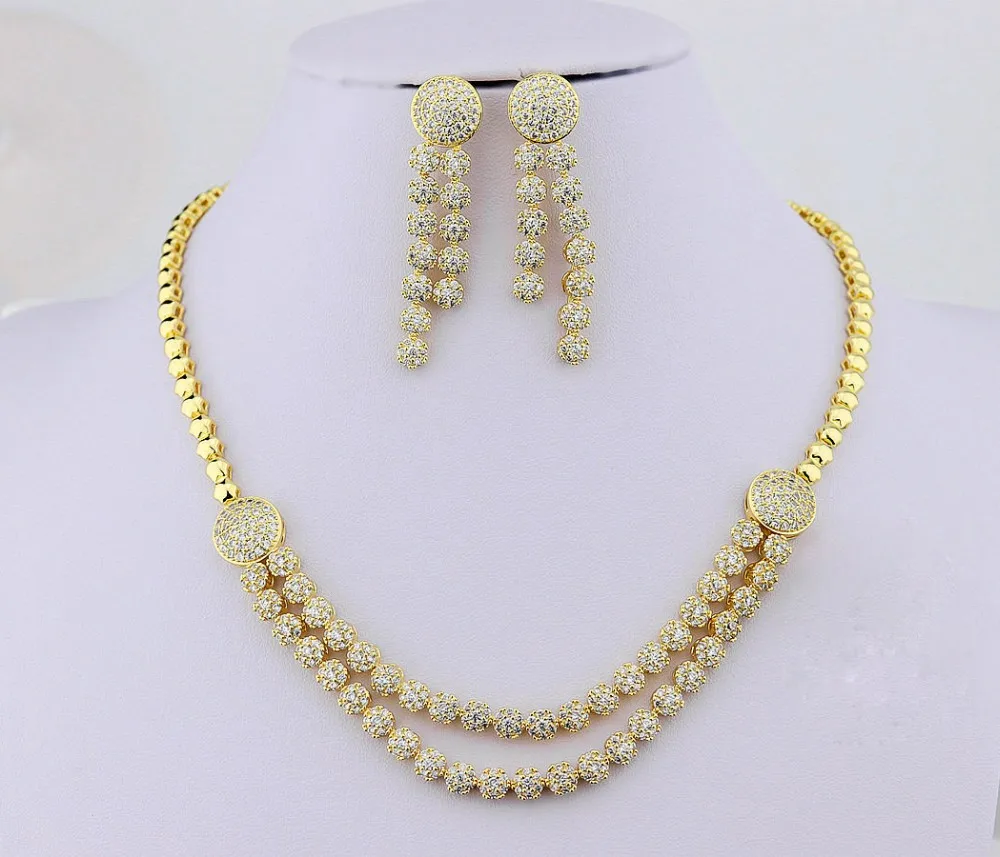 Dubai Gold Jewellery Designs Photos 4 Pieces Bridal Jewelry Set - Buy 4 ...