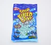Sweet sour filling Cable Shape Licorice blueberry flavor Cable Candy