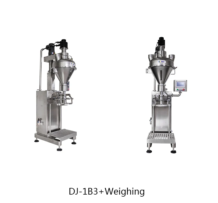 Semiautomatic 500g Pudding Medical Powder Weighing Packaging Packing