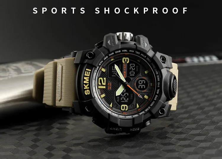 Мода 2018 SKMEI 1327 военные цифровые спортивные наручные часы для мужчин и женщин Montre Femme