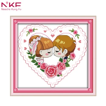 Nkf The Love Kiss Modern Cross Stitch Patterns For Wedding Buy Beauteous Cross Stitch Wedding Patterns Nkf The Love Kiss Modern Cross Stitch Patterns For Wedding Buy Beauteous Cross Stitch Wedding Patterns
