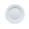 White porcelain/ceramic plates dishes porcelain dinner plate cheap bulk flat for wholesale