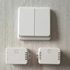 Remote control wireless double wall light switch without any battery