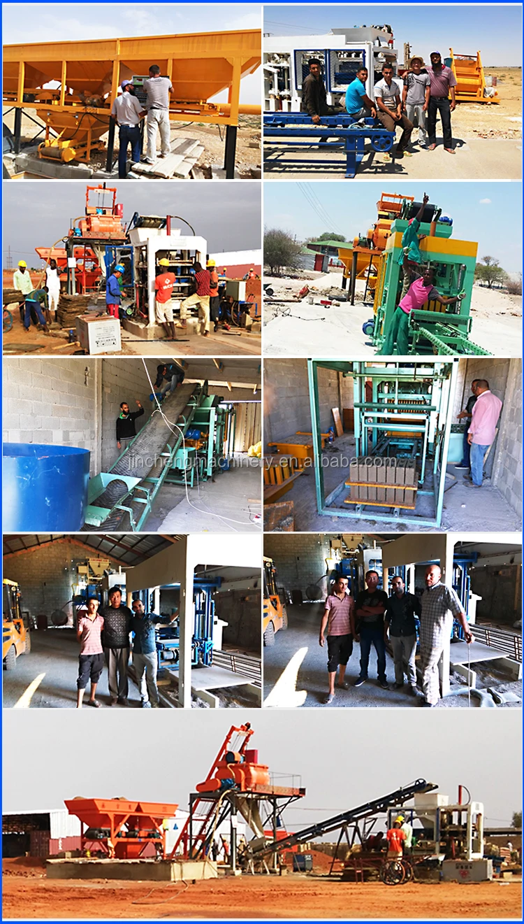 concrete block making machine