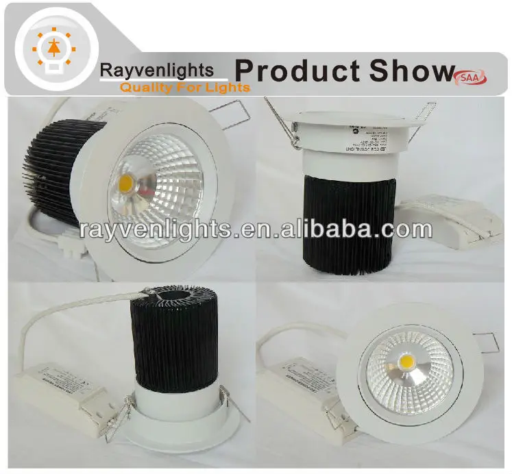 SAA CE RoHS certification with Factory wholesale 10w dimmable led downlight