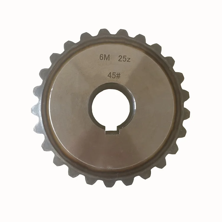 processing custom 1045 steel module 6 straight  bevel gear