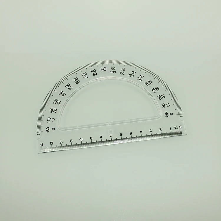 4 PIECE 30CM GEOMETRY SET Ruler Protractor and Set square