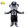 Funtoys CE Sport Grey Teddy Bear Mascot Costume For Adult