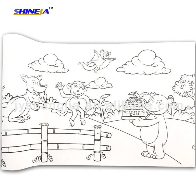 Children Drawing Paper Sticky Notes Banner Roll For Children Gifts