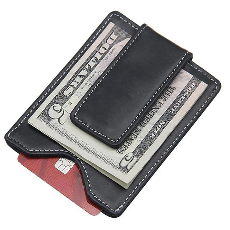 card holder wallet with money clip