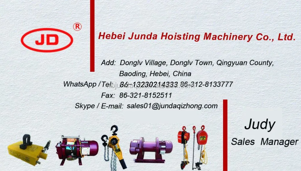 5 ton chain block hand block
