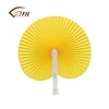 Blank Plastic Custom Souvenir Gift Wedding Invitation Printed Paper Folding Hand Fans For Dance BC02
