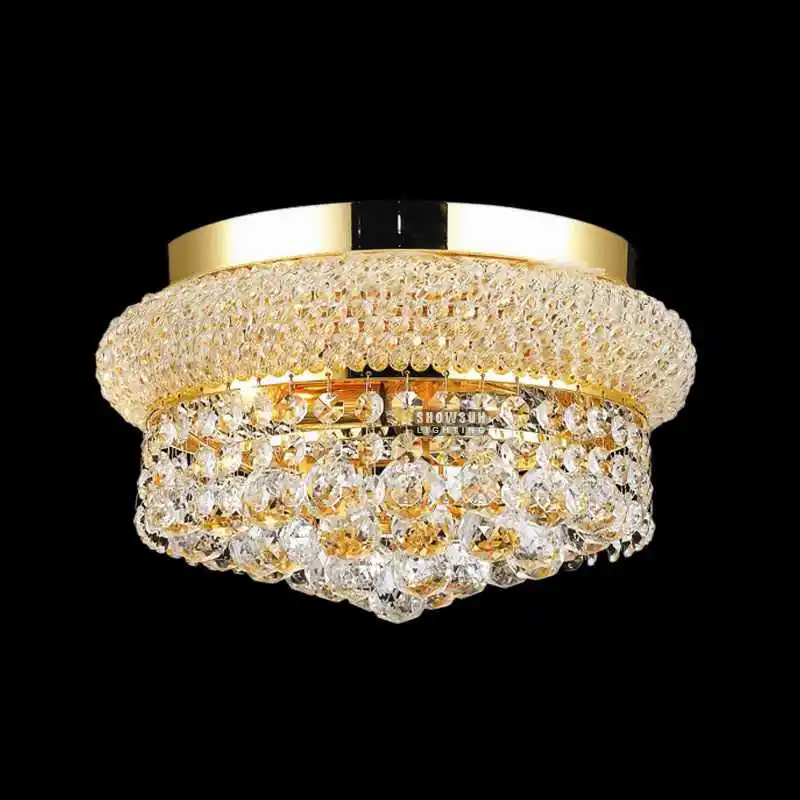 wholesale price golden pendant light crystal ceiling light