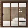 China factory modern quality aluminium complete glass wood window and door