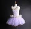 OCT1786 Kids Princess Pale Purple TUTU Dance Skirts Girls Birthday Party Dresses