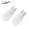 T10 Ceramic 194 Car Bulb 2 SMD 5630 White Blue Red Green Yellow 12V DC W5W Wedge Side License Light Lamp Car Light Source