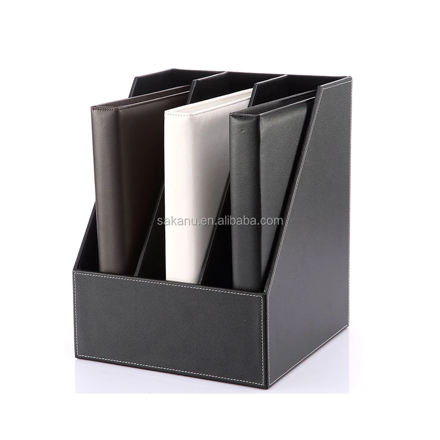 Simple A4 Document Holder Pu Leather Ring Binder File Holder Buy A4