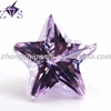 Violet Star Shaped AAA Cubic Zirconia