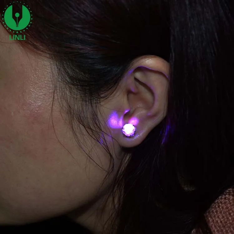 led earrings