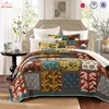 Made in China patchwork bedroom cover print cotton king size quilting quilt