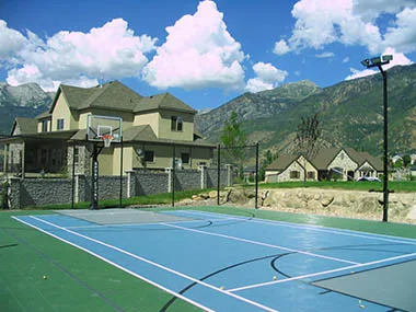 ZSfloor new PP material outdoor portable Basketball court flooring with Cheap price