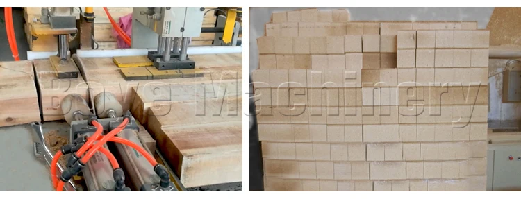 Automatic Wood Cutter Machine Pallet Block Cutting Saw Wood Pallet Cut off Saw