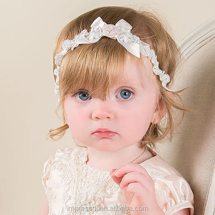 Baby Girls Embroidered Christening Baptism Dress Formal Party Gowns