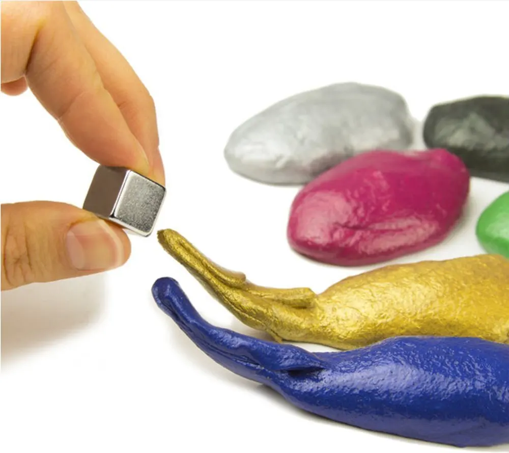 Super Space Putty Silver Gold Lilac Metallic Silly Bouncing Hand Gum