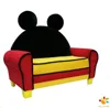 Polyester and plush mickey mouse baby sofa/baby bed