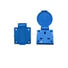 IP44 grade UK waterproof wall socket/english electric outlet with cover